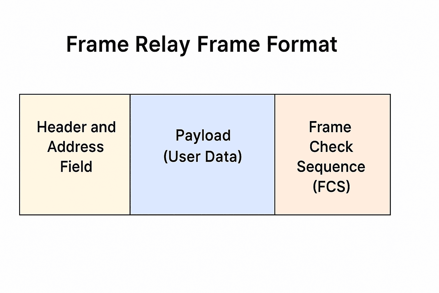 frame relay frame format